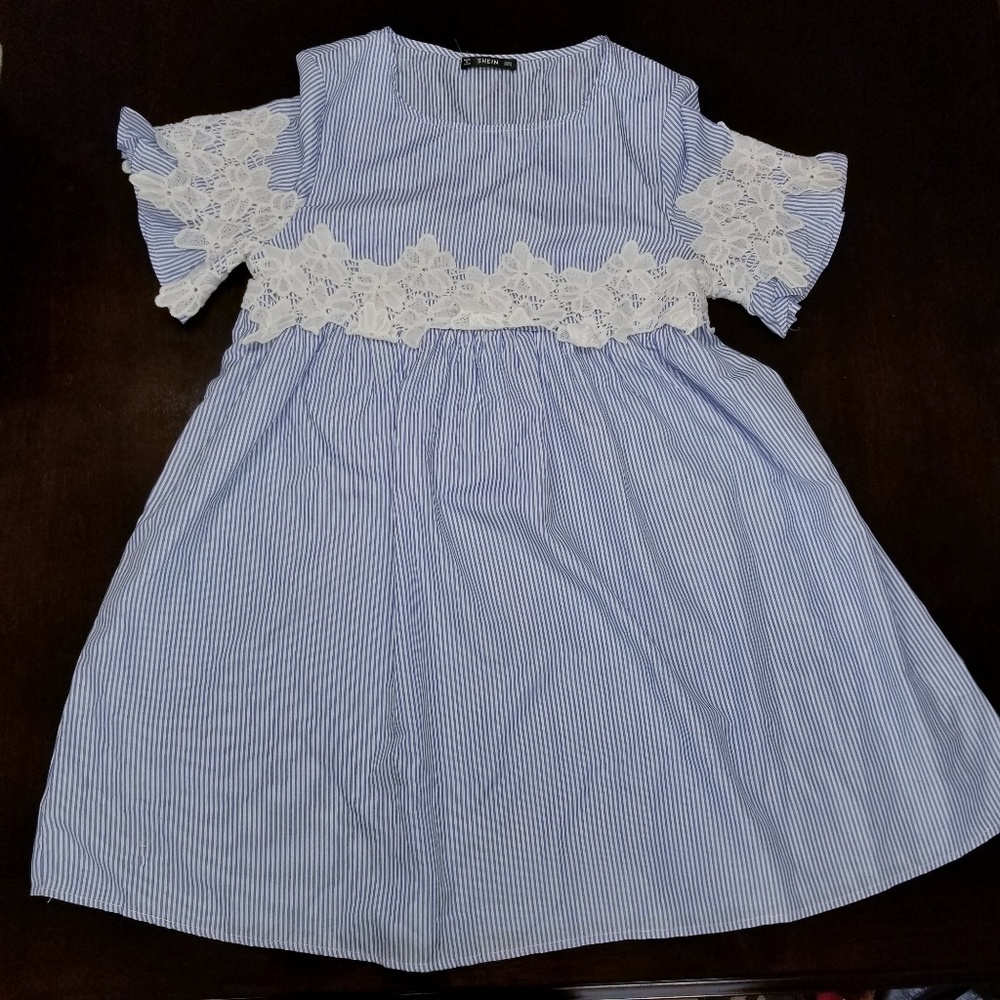 Shein blue dress. Brand new without tags.